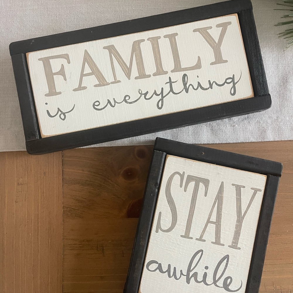Decorative Handmade Wooden Signs